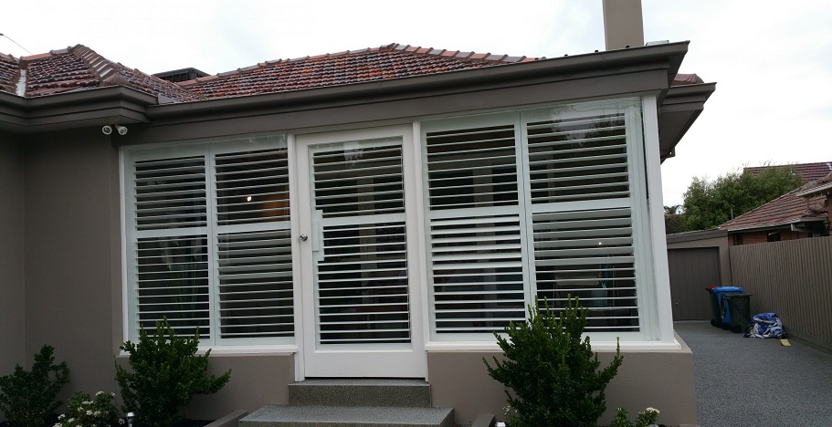 The Plantation Shutters Create An Environment For Any Room